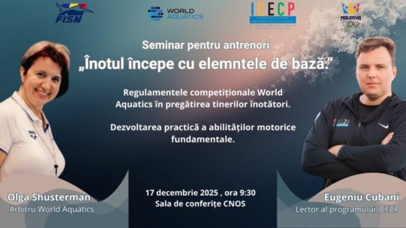 Seminarul cu tema „Înotul începe cu baza” 2025