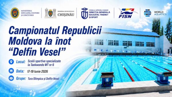 Campionatul Republichii Moldova «Delfin Vesel» 17-19 iunie 2026